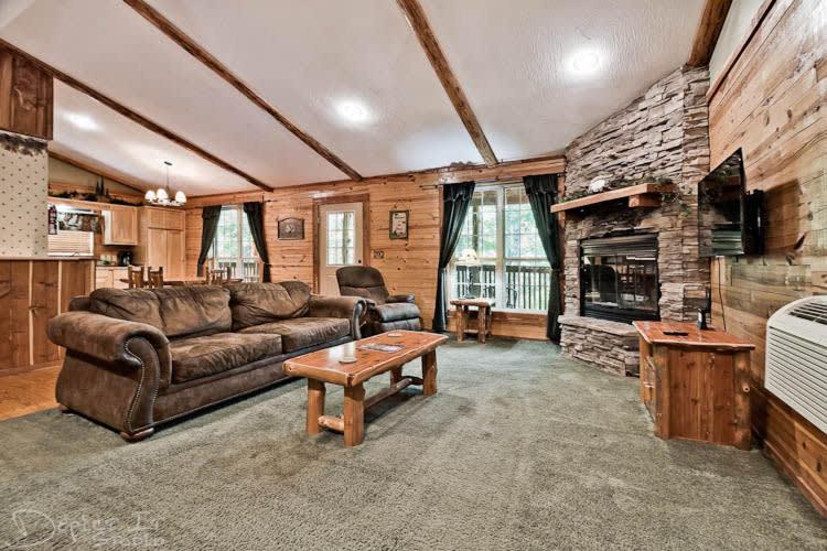 Secluded Cabin In The Woods! 1 Story Villa Eureka Springs Bagian luar foto