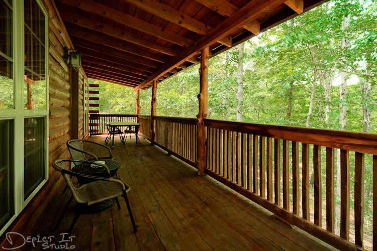 Secluded Cabin In The Woods! 1 Story Villa Eureka Springs Bagian luar foto